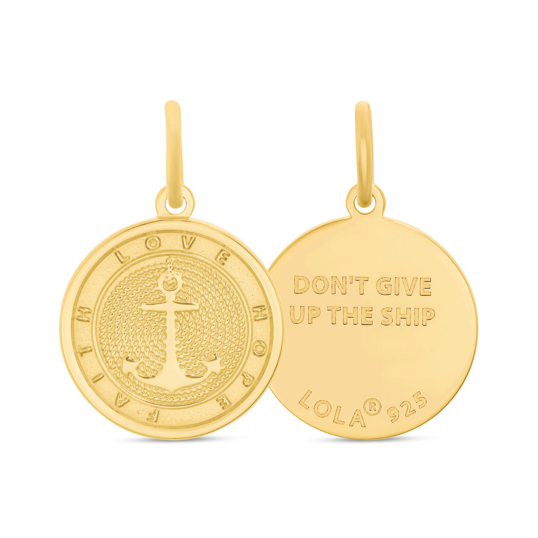 LOLA Anchor Small Pendant