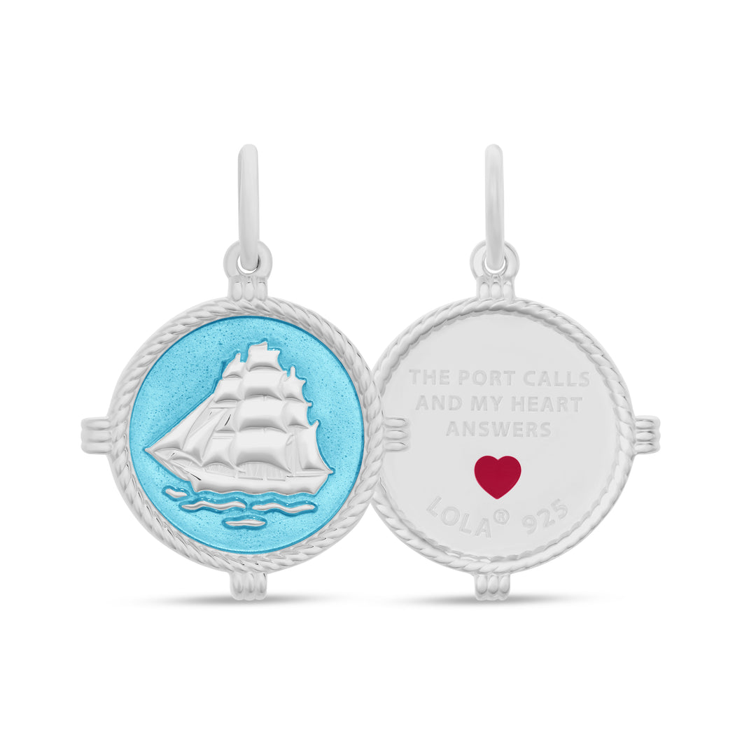 LOLA Clipper Ship Small Pendant