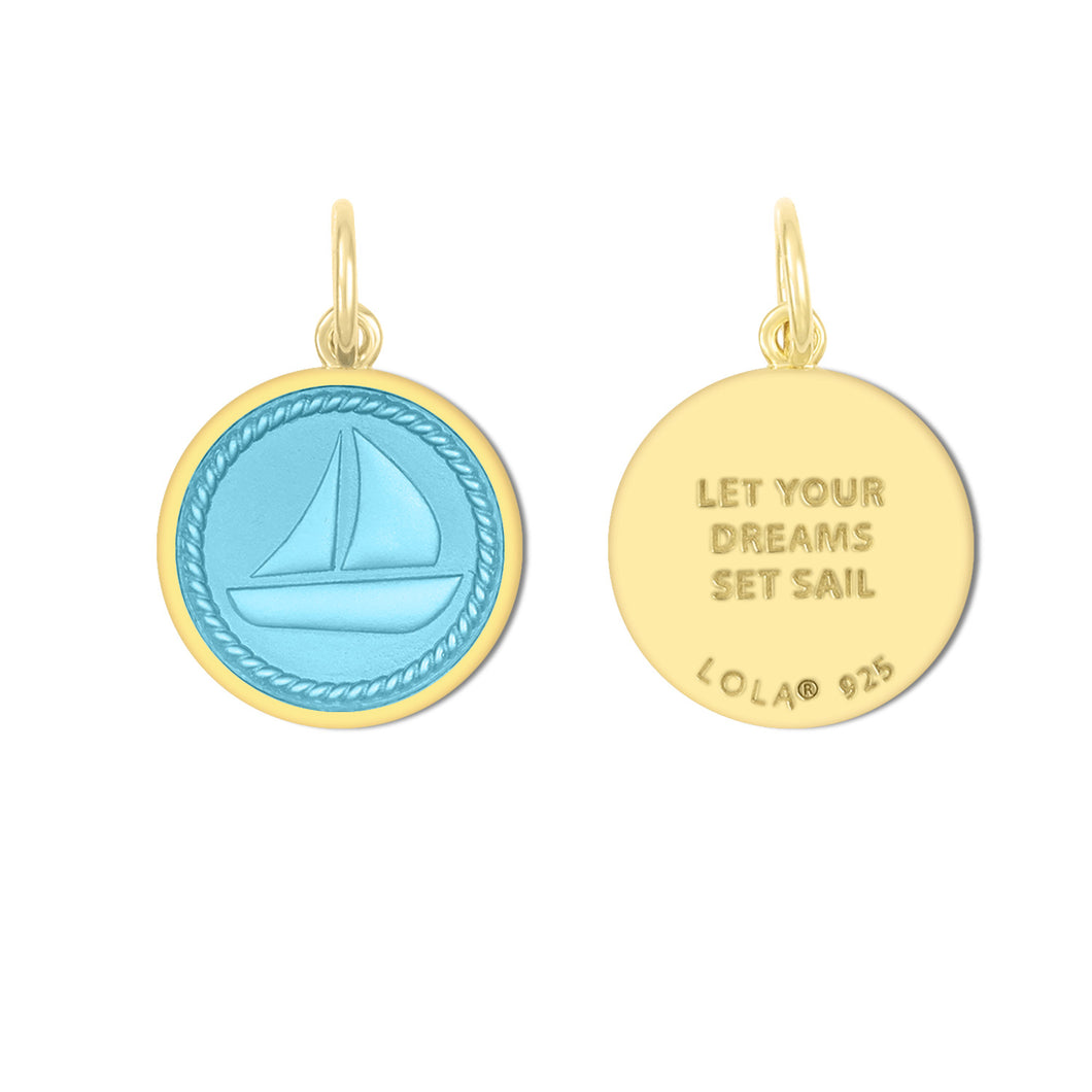 LOLA Sailboat Mini Pendant