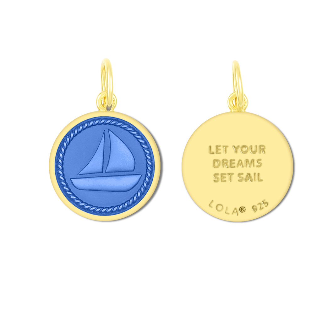 LOLA Sailboat Small Pendant