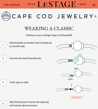 Load image into Gallery viewer, Single Silver Ball Bracelet - 6&quot;
