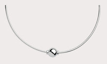 Load image into Gallery viewer, Single Silver Ball Necklace - 18&quot;

