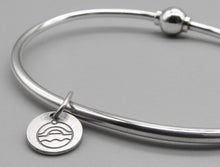 Load image into Gallery viewer, Single Silver Ball Bracelet - 6&quot;
