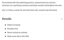 Load image into Gallery viewer, INIS Invigorating Body Scrub
