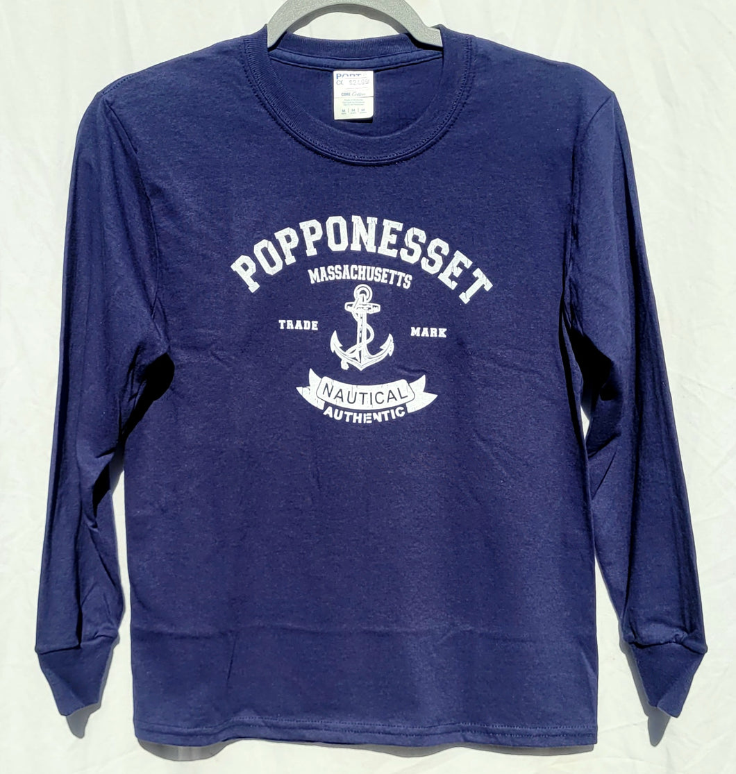 Kids Anchor Long Sleeve T-Shirt