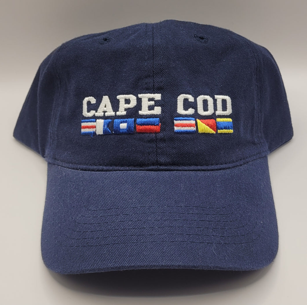 Adult Cape Cod Maritime Flags Hat
