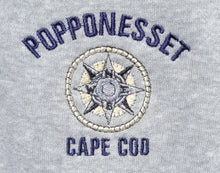 Load image into Gallery viewer, Embroidered Quarter Zip Sweatshirt Popponesset/Cape Cod
