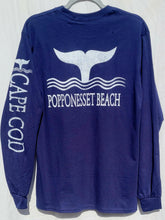 Load image into Gallery viewer, Whale Tail Long Sleeve T-shirt
