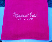 Load image into Gallery viewer, Embroidered Beach Towel
