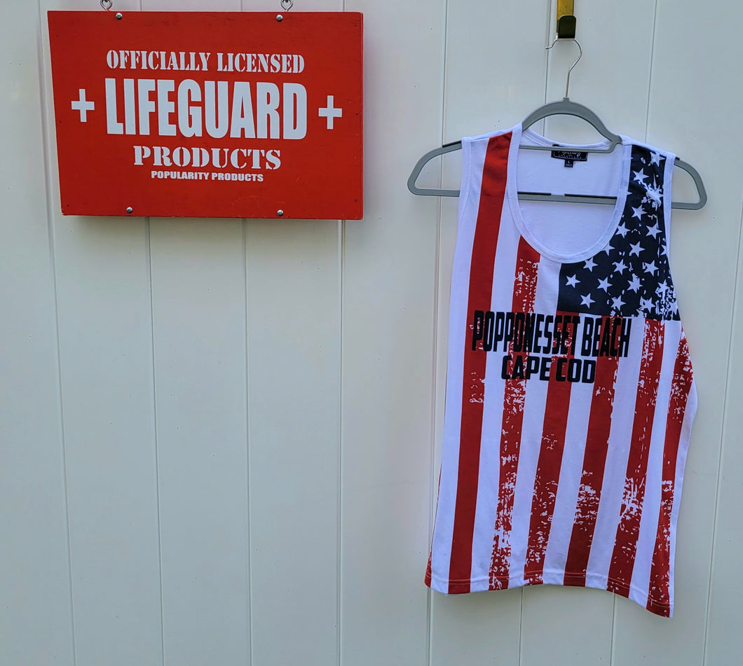 Stars and Stripes Unisex Tank Top