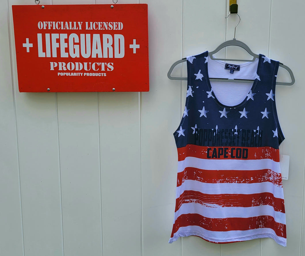 Stars and Stripes Ladies Tank Top